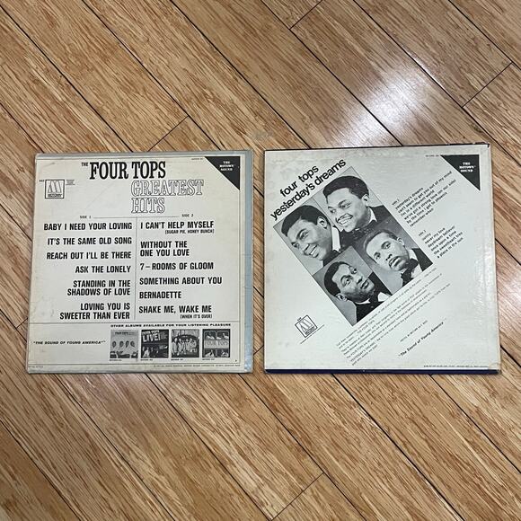 Four Tops LP vinyl record lot motown soul funk rnb albums - Picture 2 of 3
